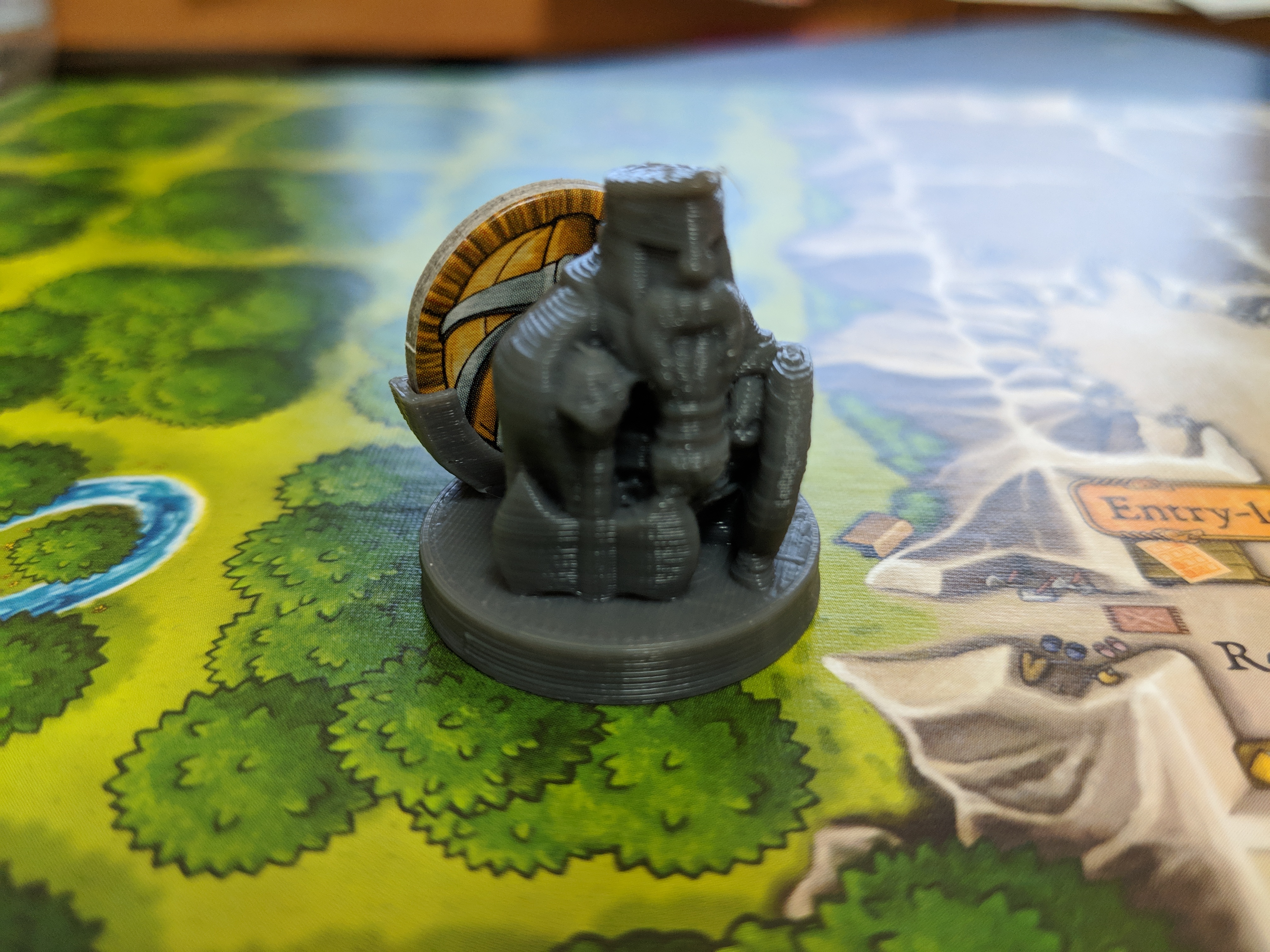 Miniatura 4 do modelo 3D Caverna Dwarves with Token holder