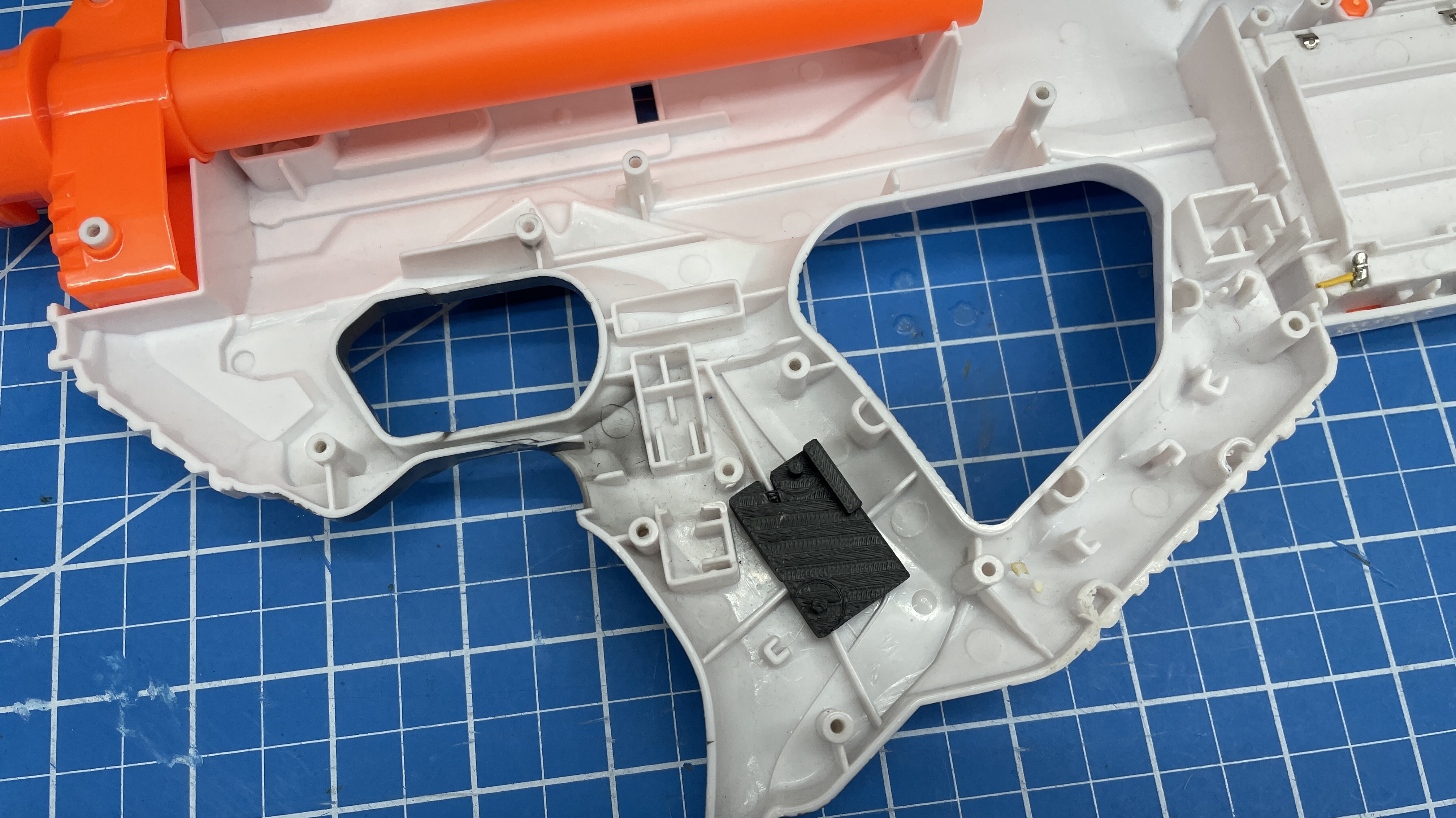 Nerf Rayven Switch Plate 3D model
