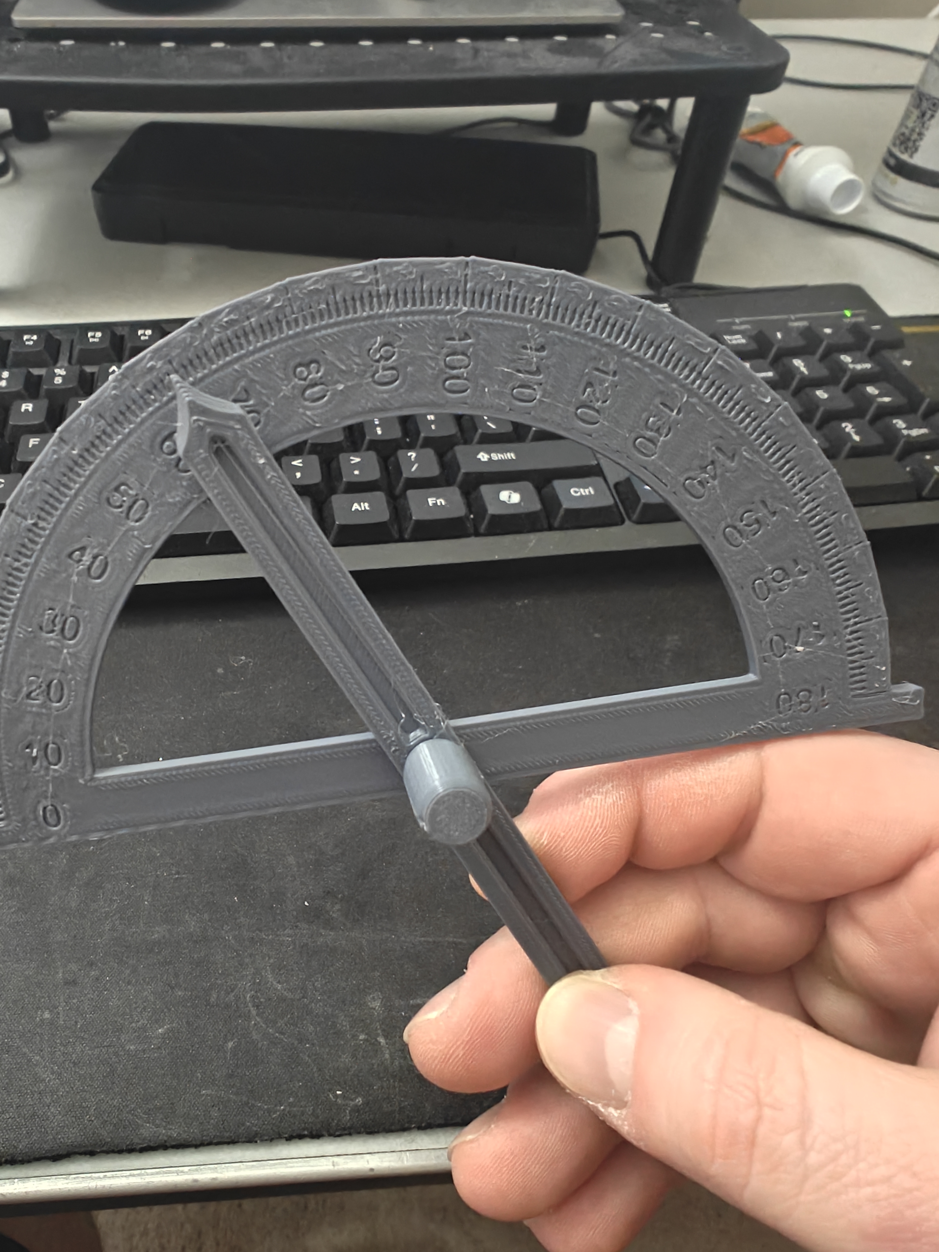 M3 Protractor 3D model