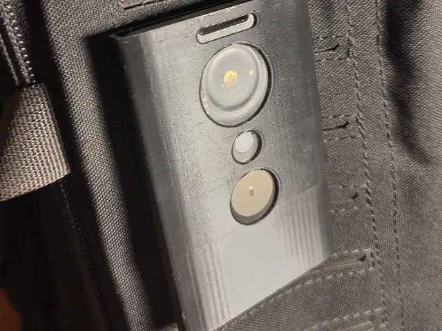 Seed T1000-E Tracker case with Molle clip