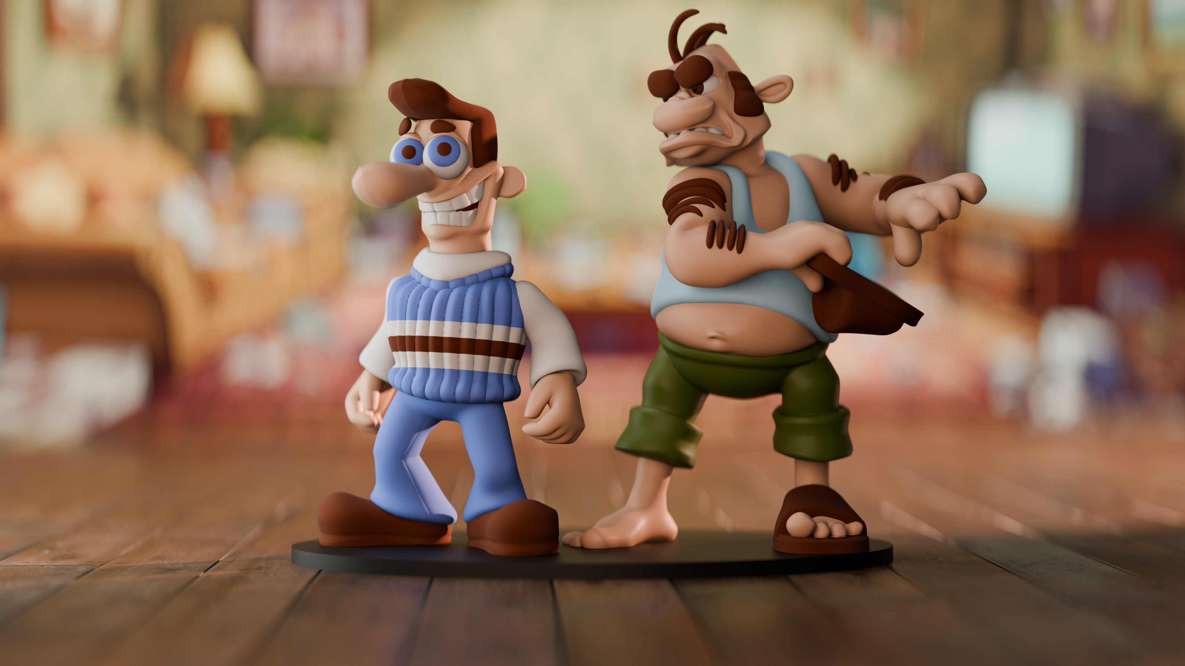 Neighbors from Hell Figurine