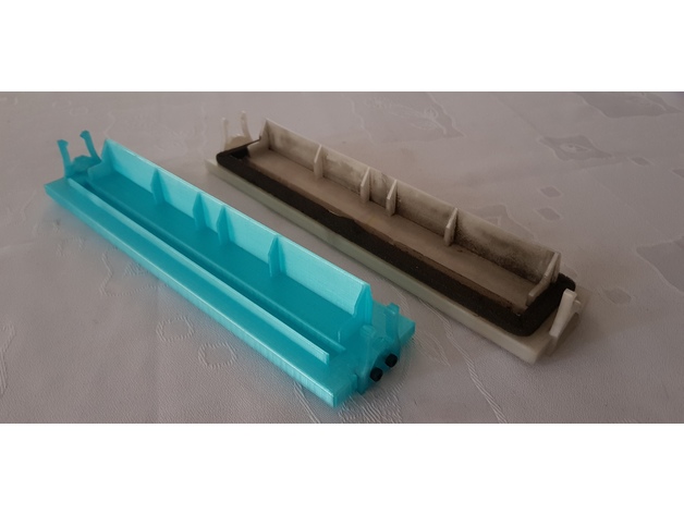Mazda RX-8 cabin air filter cover 3D model