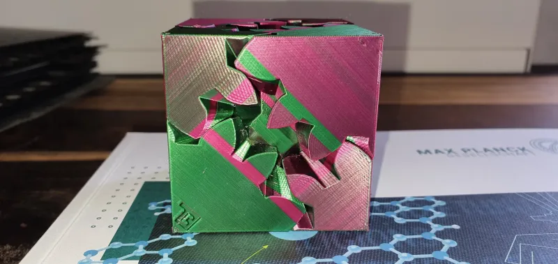 Three Cube Gears by yahbluez | Download free STL model | Printables.com