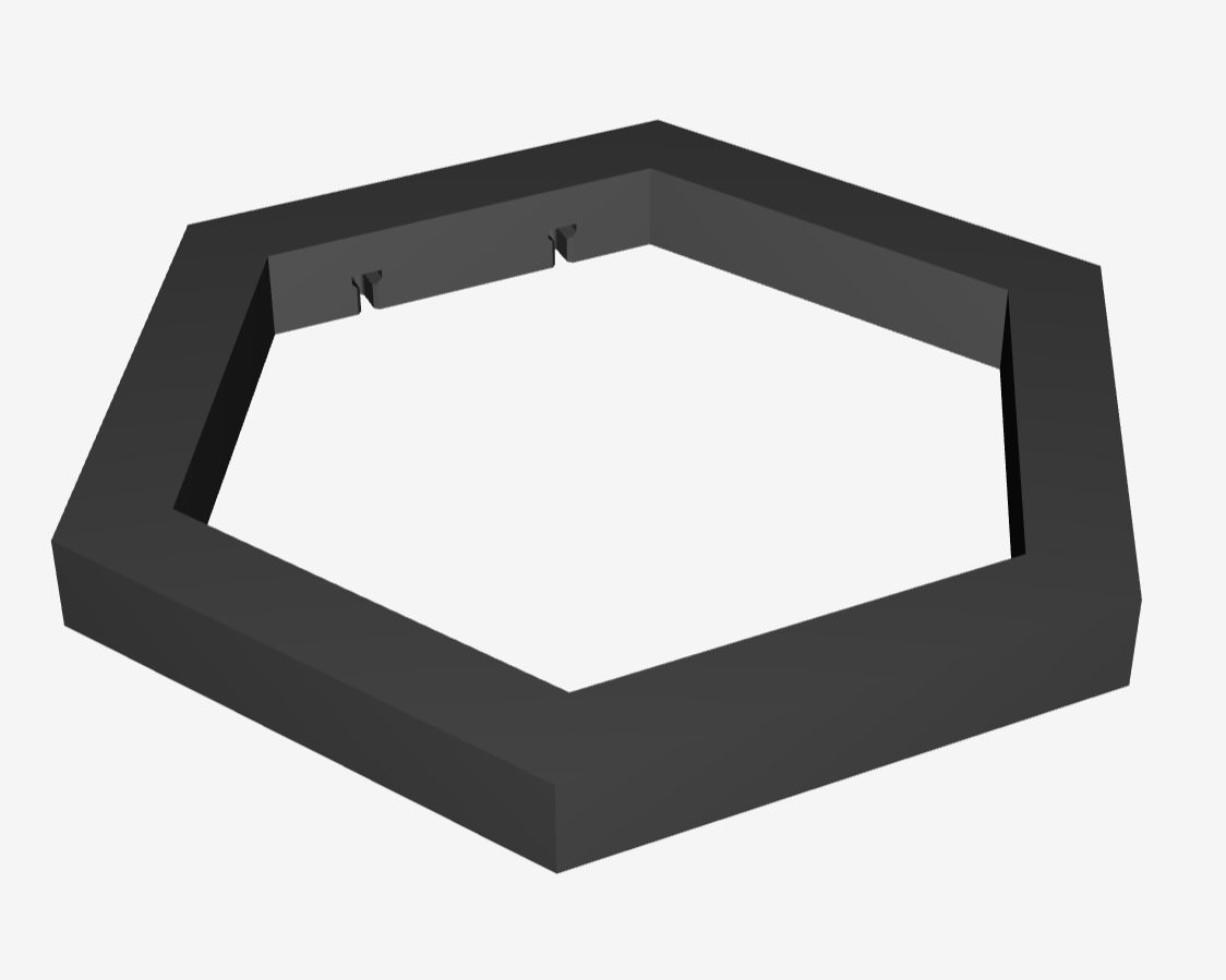 Blank hex