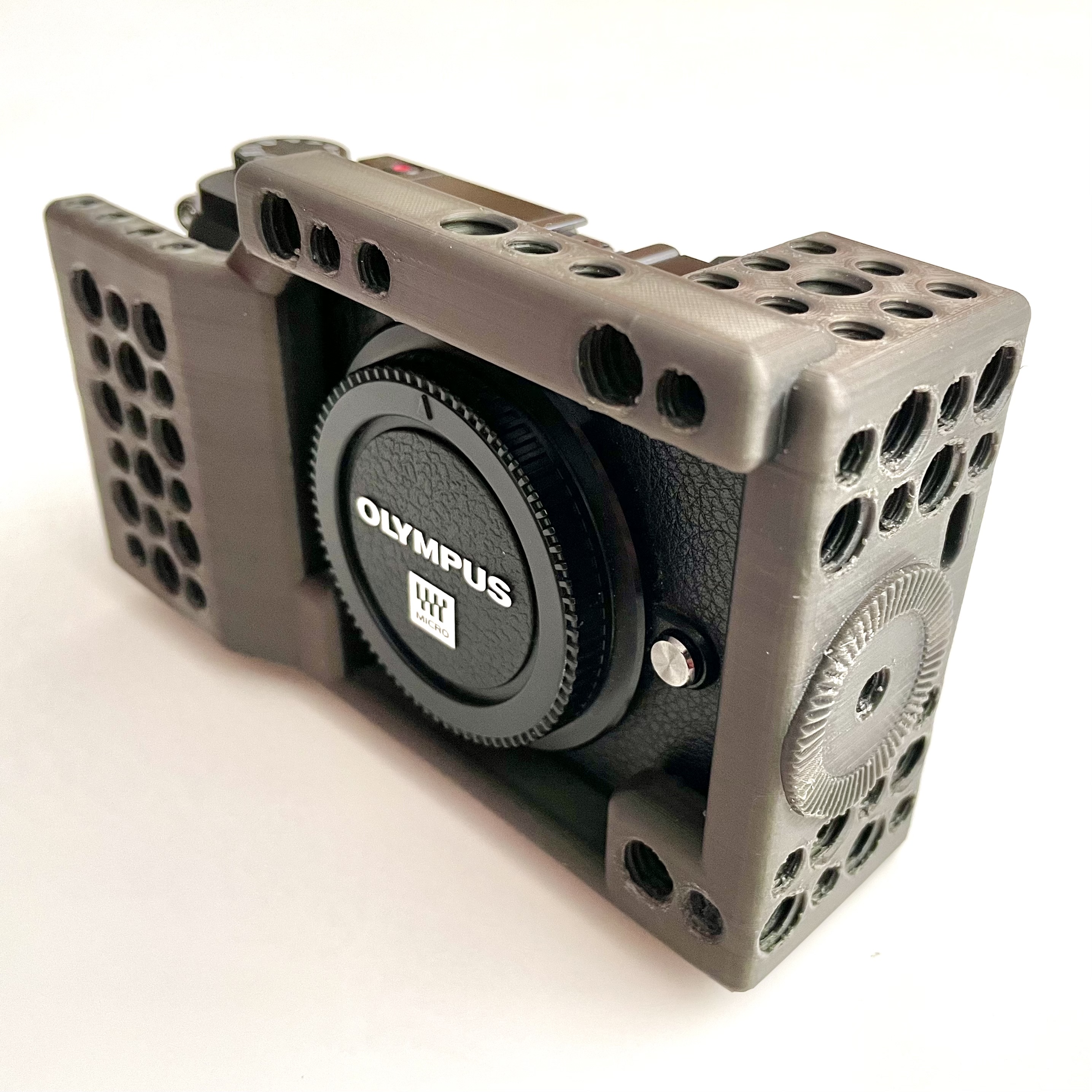 LUMIX GX80 / GX85 camera cage (work in progress)