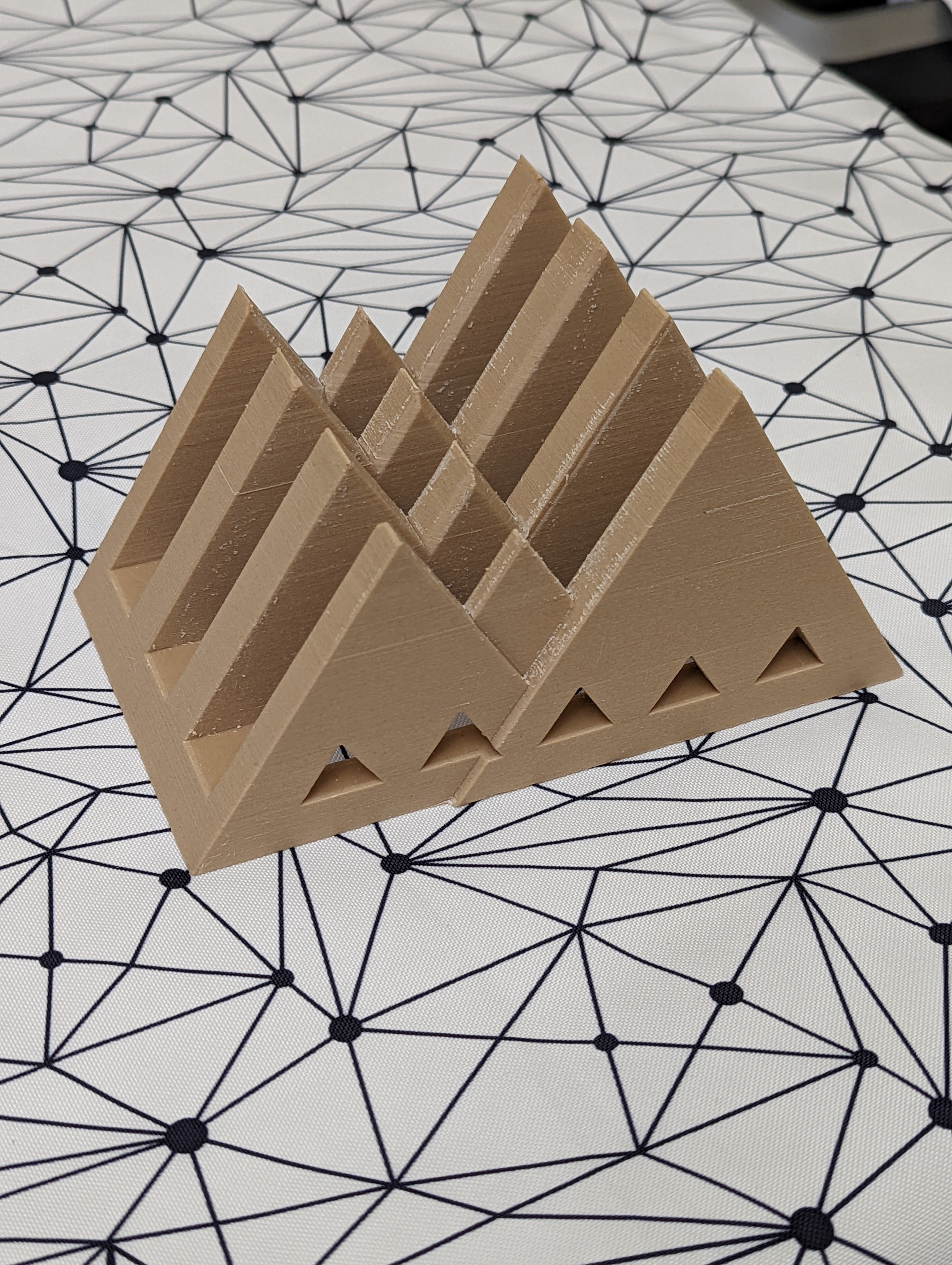 Triple Mountain Stand 3D model thumbnail