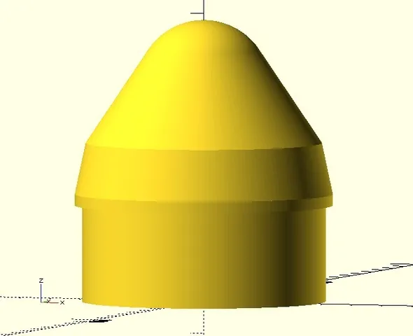 Estes Mars Lander 2x Nose Cone BNC-60AL