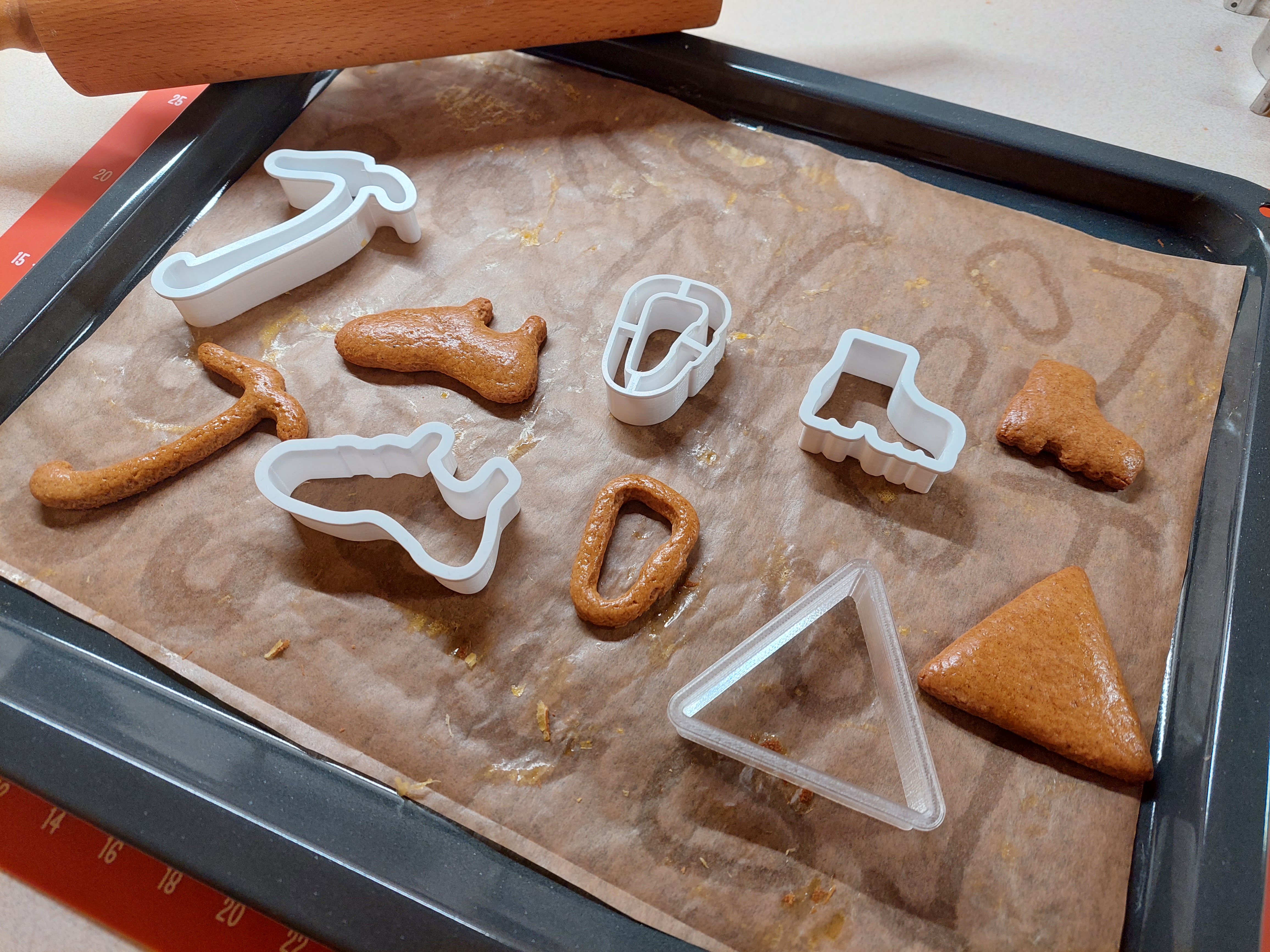 Rock climbing gear - cookie cutters
