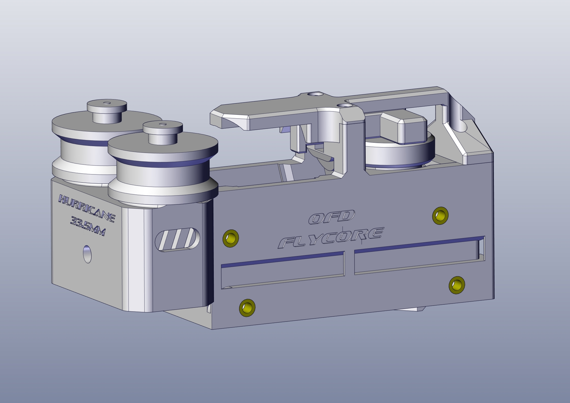 OFD Flycore Angled - Design Your Next Printed Blaster!