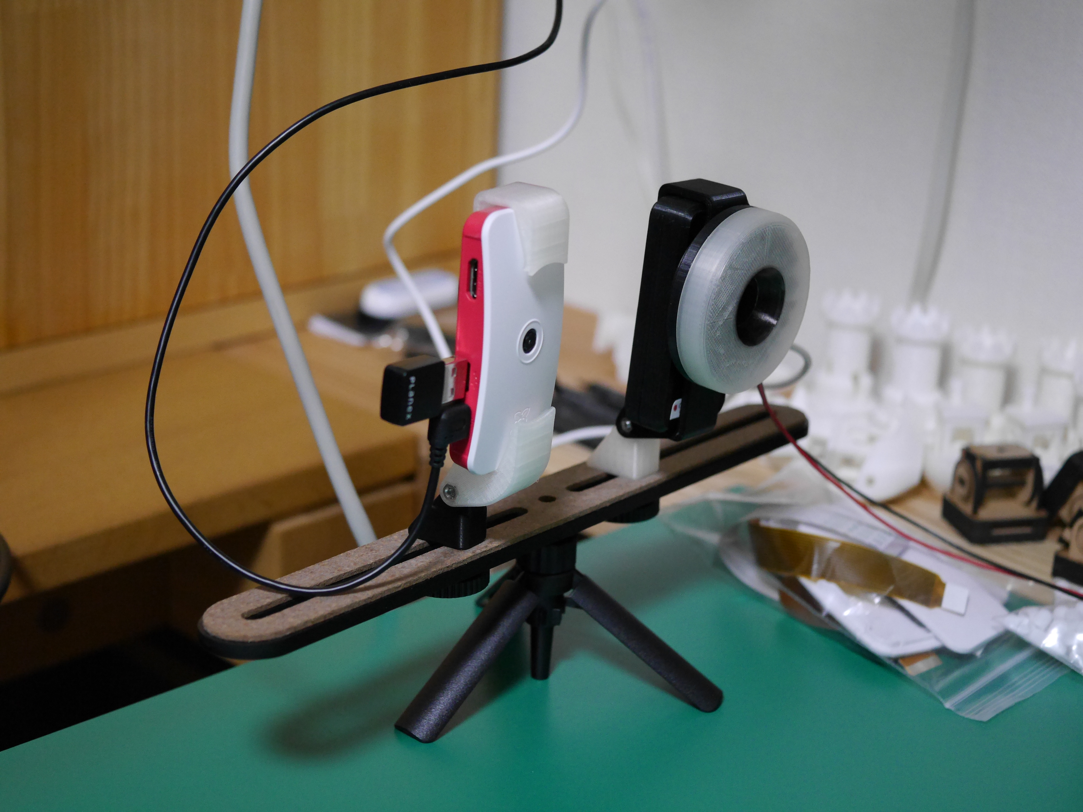 RaspberryPi Foundation official Pi Zero case support parts for Tripod