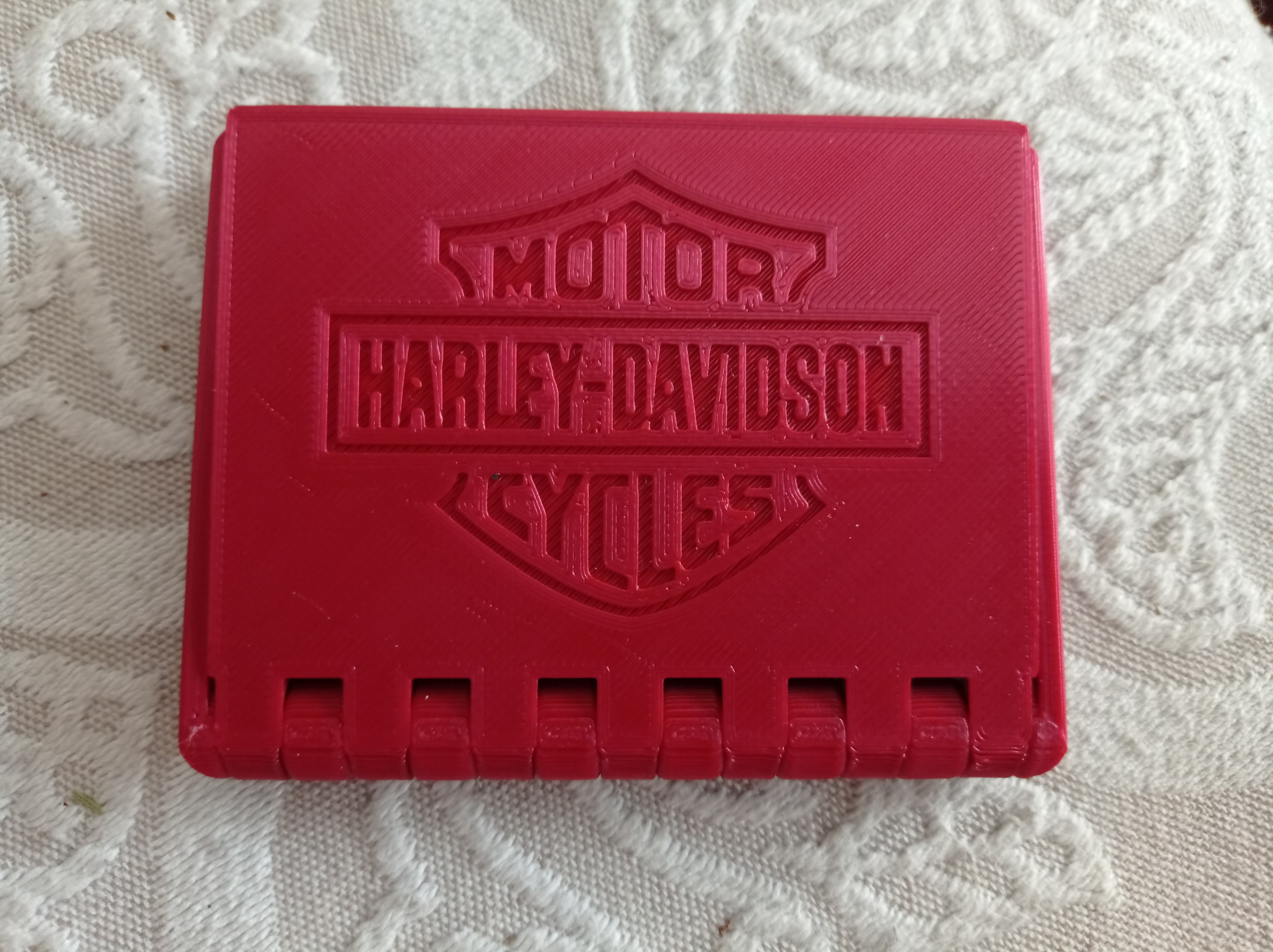 Harley-Davidson print-in-place wallet