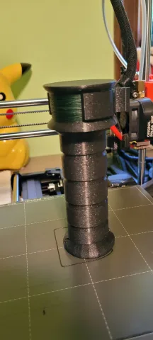 fishing rod / hand reel fully 3d printed