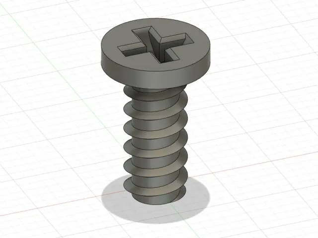 Screw for fan covers