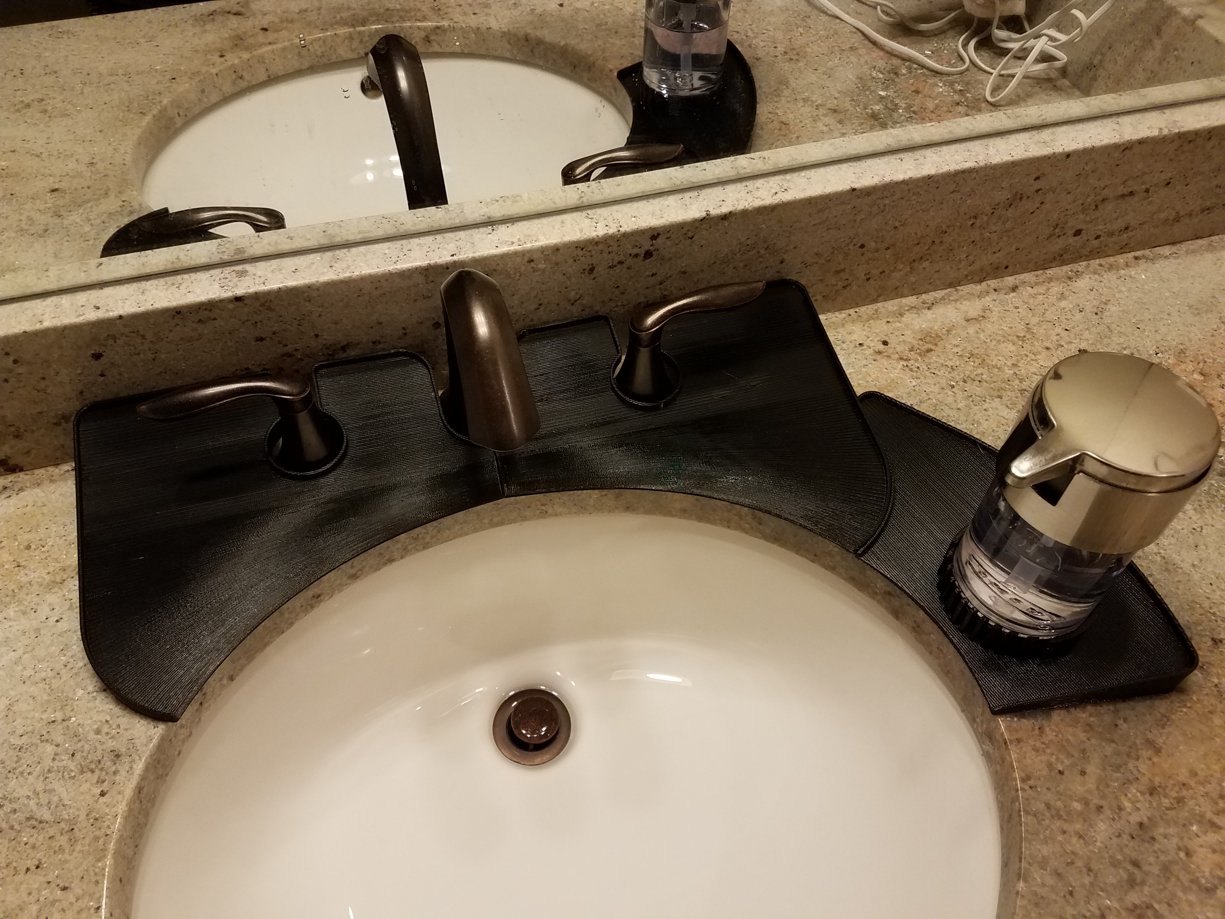 8in Moen Eva Faucet Drip Catch
