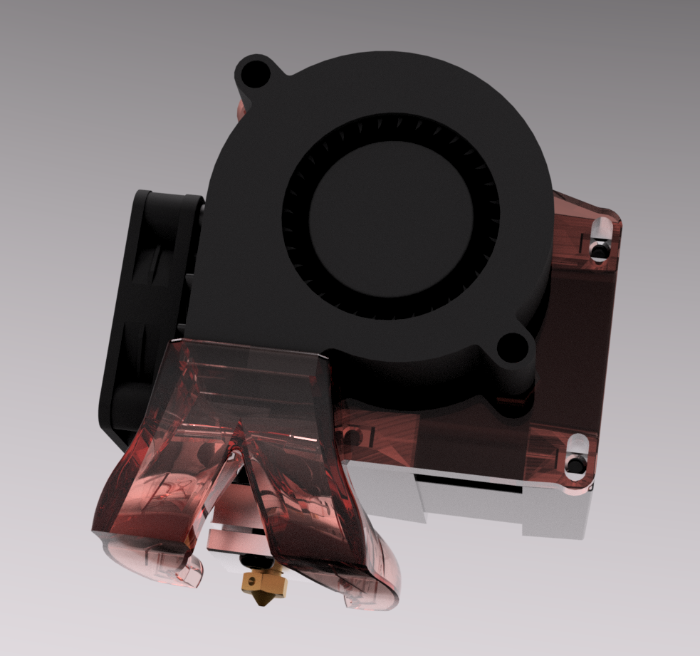 Hemera (and XS) 5015 Parts Cooling Fan Duct by Kevin Kunst Download