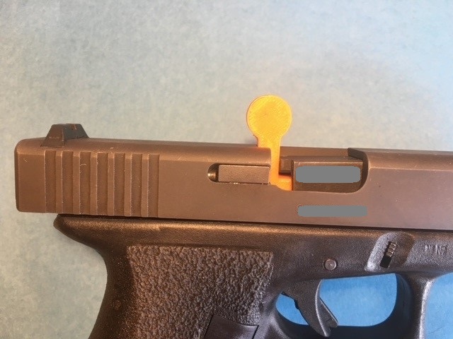 9mm Chamber Flag / Lollipop / Recessed "9" / v2