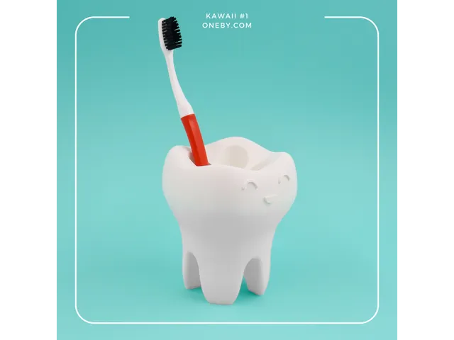 Kawaii Toothbrush Holder
