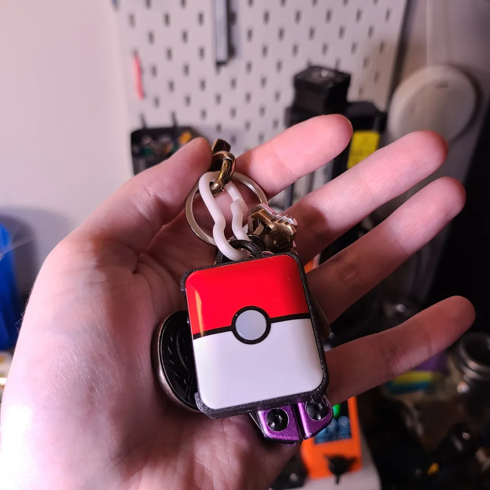 Pokémon GO Plus + Pikachu Case by IXPatch, Download free STL model