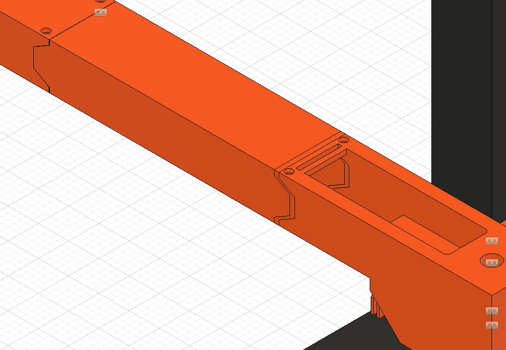 V2 Lack Enclousre - Fixed side bridges length