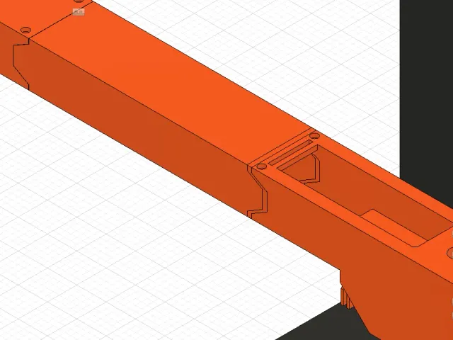 V2 Lack Enclousre - Fixed side bridges length