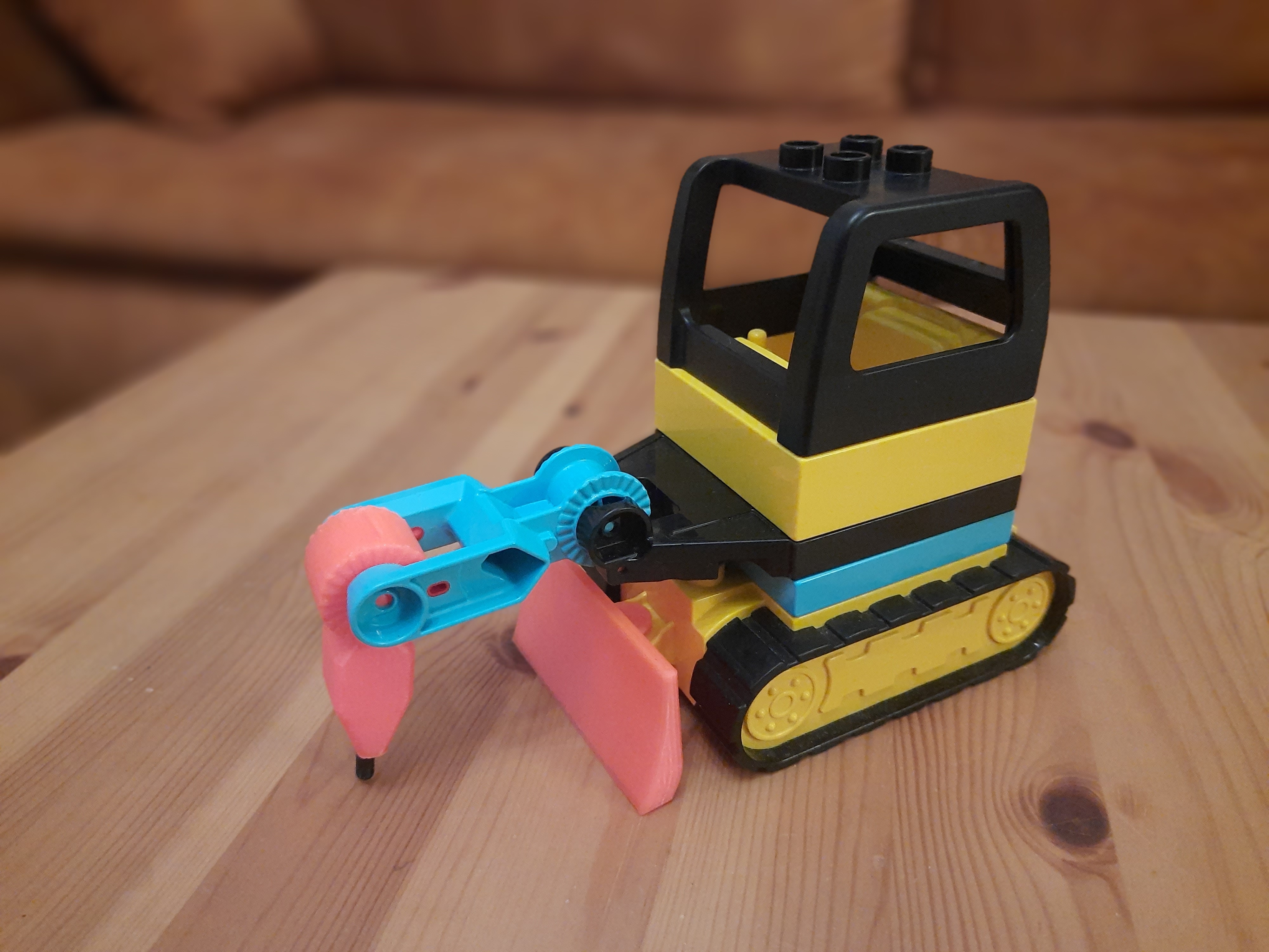 Jackhammer for Duplo excavator