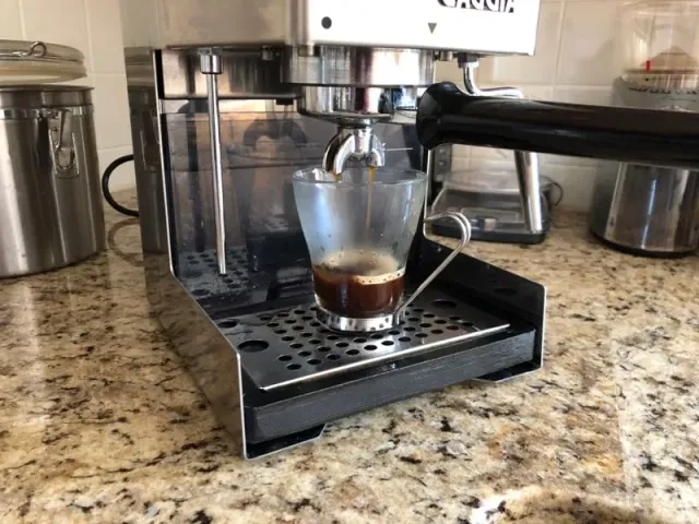 Low tray for Gaggia espresso machines