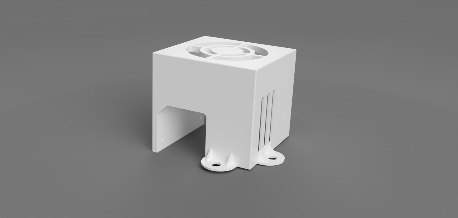 Ender 3 Extruder Fan Cover Mods for Printing in Plastic