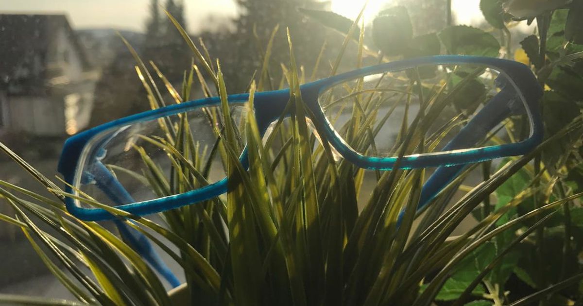 3d Printed Glasses That You Can Wear By Robert Stefanowicz Download Free Stl Model