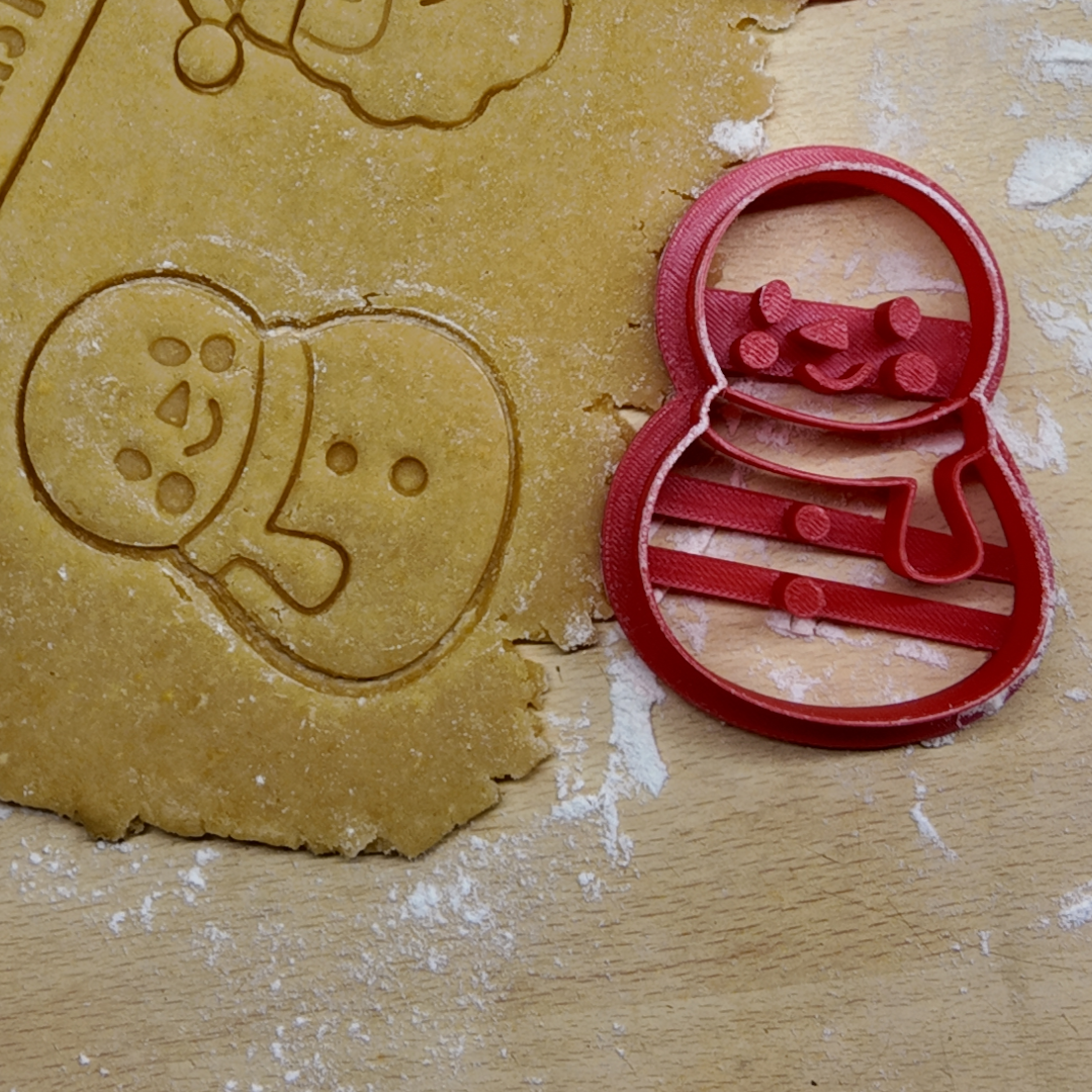 Snowman Cookie Cutter