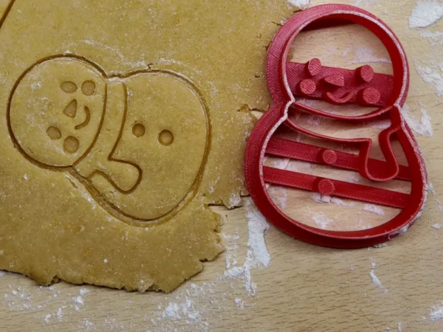 Snowman Cookie Cutter