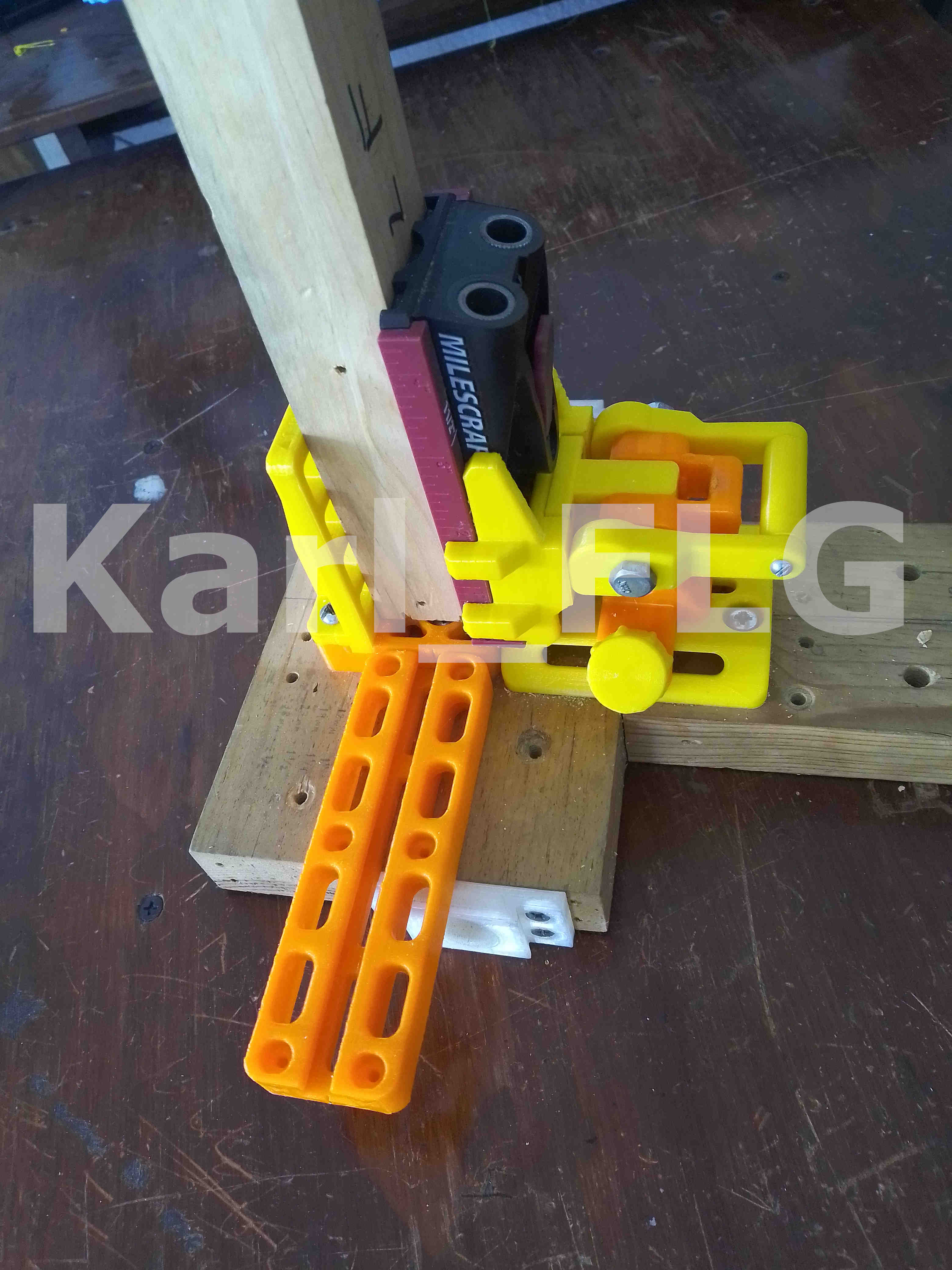Screw gauge for pocket hole jig Milescraft and Wolfcraft by Karl_FLG Download free STL model