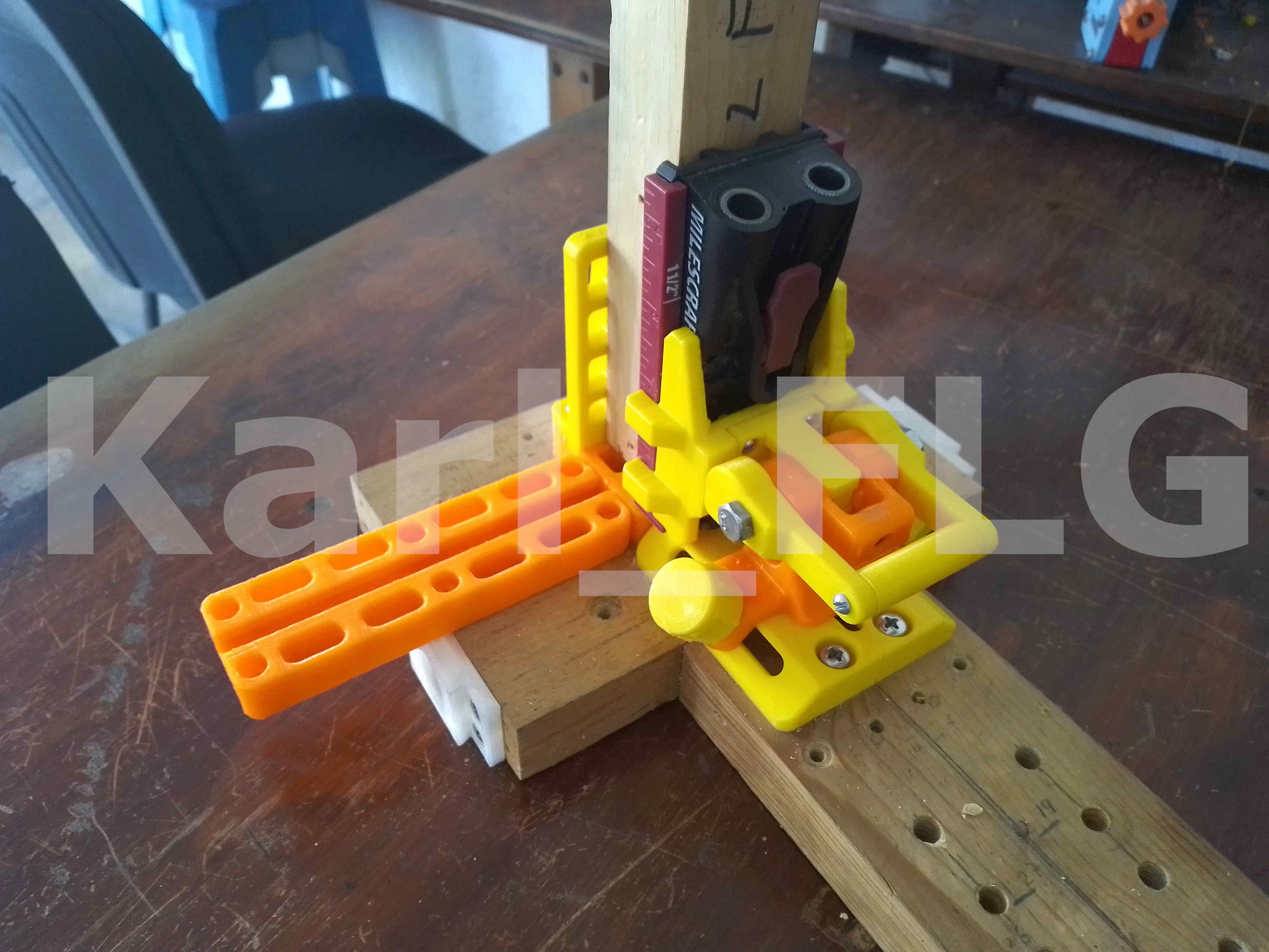 Screw gauge for pocket hole jig Milescraft and Wolfcraft by Karl_FLG Download free STL model