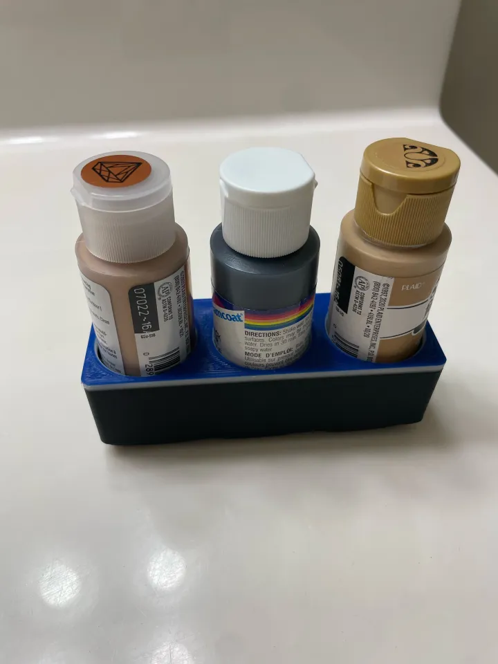 Gridfinity Acrylic Paint Holder by Boone