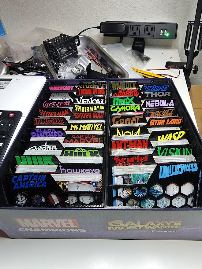 Marvel Champions & Arkham Horror Trays/Dividers