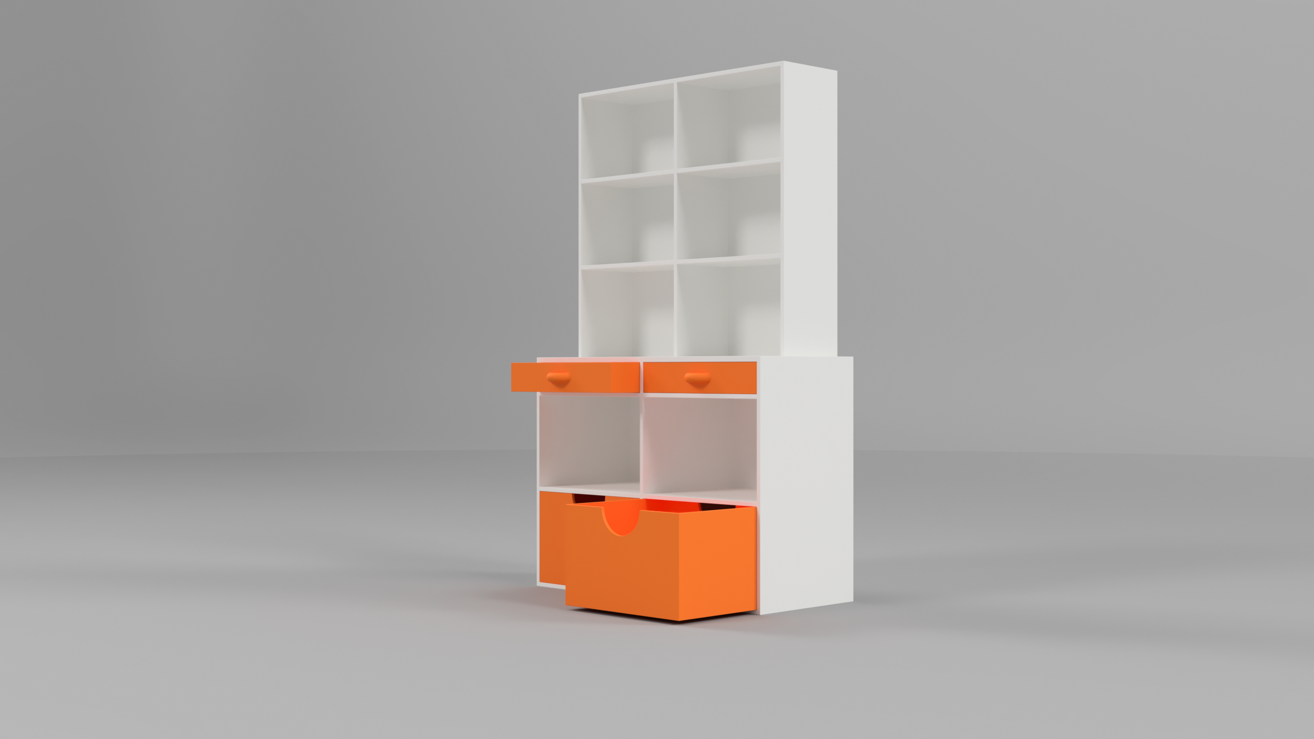 Miniatura 5 do modelo 3D Barbie sized Cabinet