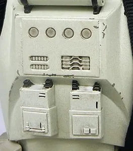 Star Wars Clone Commander Bacara back boxes for custom figures and cosplay 1:1 , 1:6 and 1:12 scale