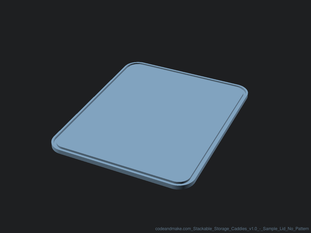Miniatura 23 do modelo 3D Stackable Storage Caddies