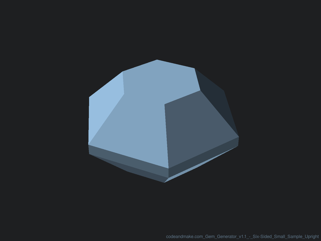 Miniatura 39 do modelo 3D Gem Generator
