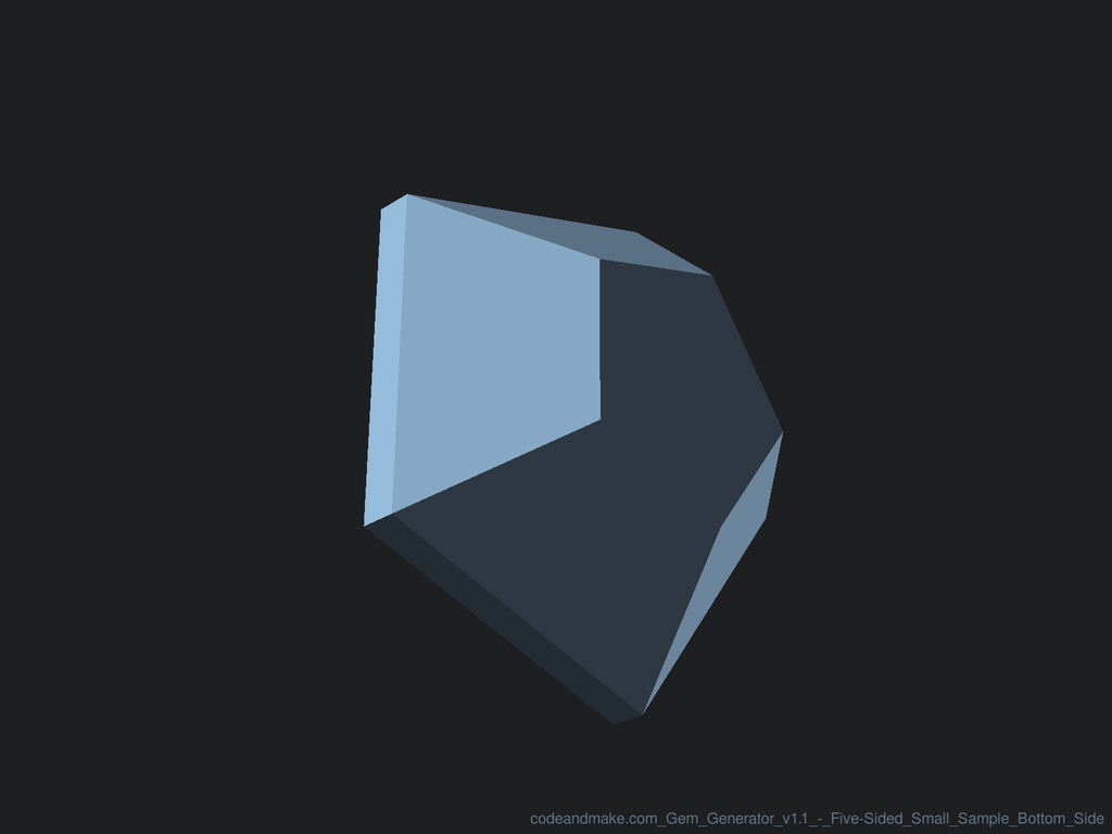 Miniatura 63 do modelo 3D Gem Generator