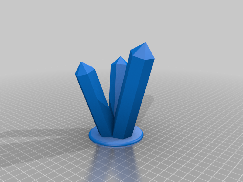 Miniatura 2 do modelo 3D Crystal Generator