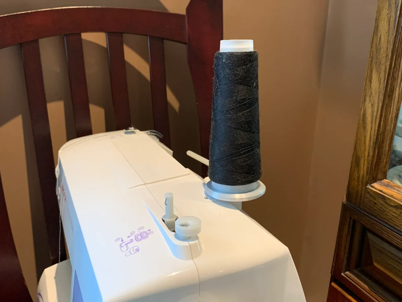 How to Transfer Thread from Cone to Spool for Serger 