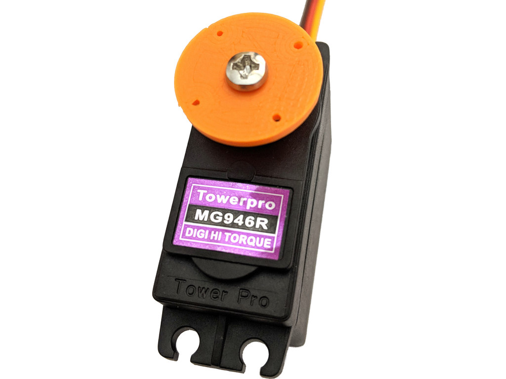 Tower Pro MG946R (55g) Servo Arm Disk Horn Round Mount (20mm) by Code