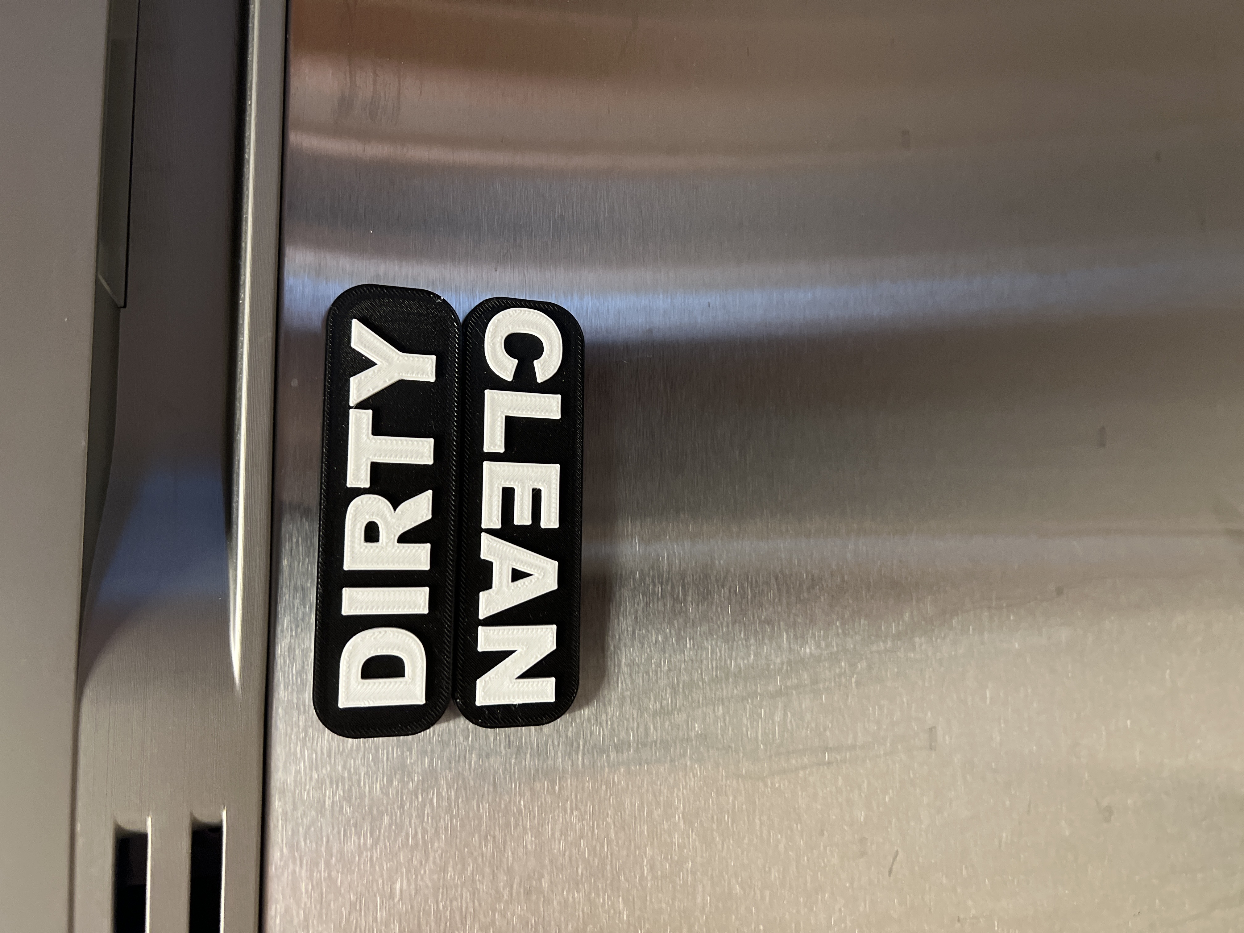 Dishwasher Status Magnets