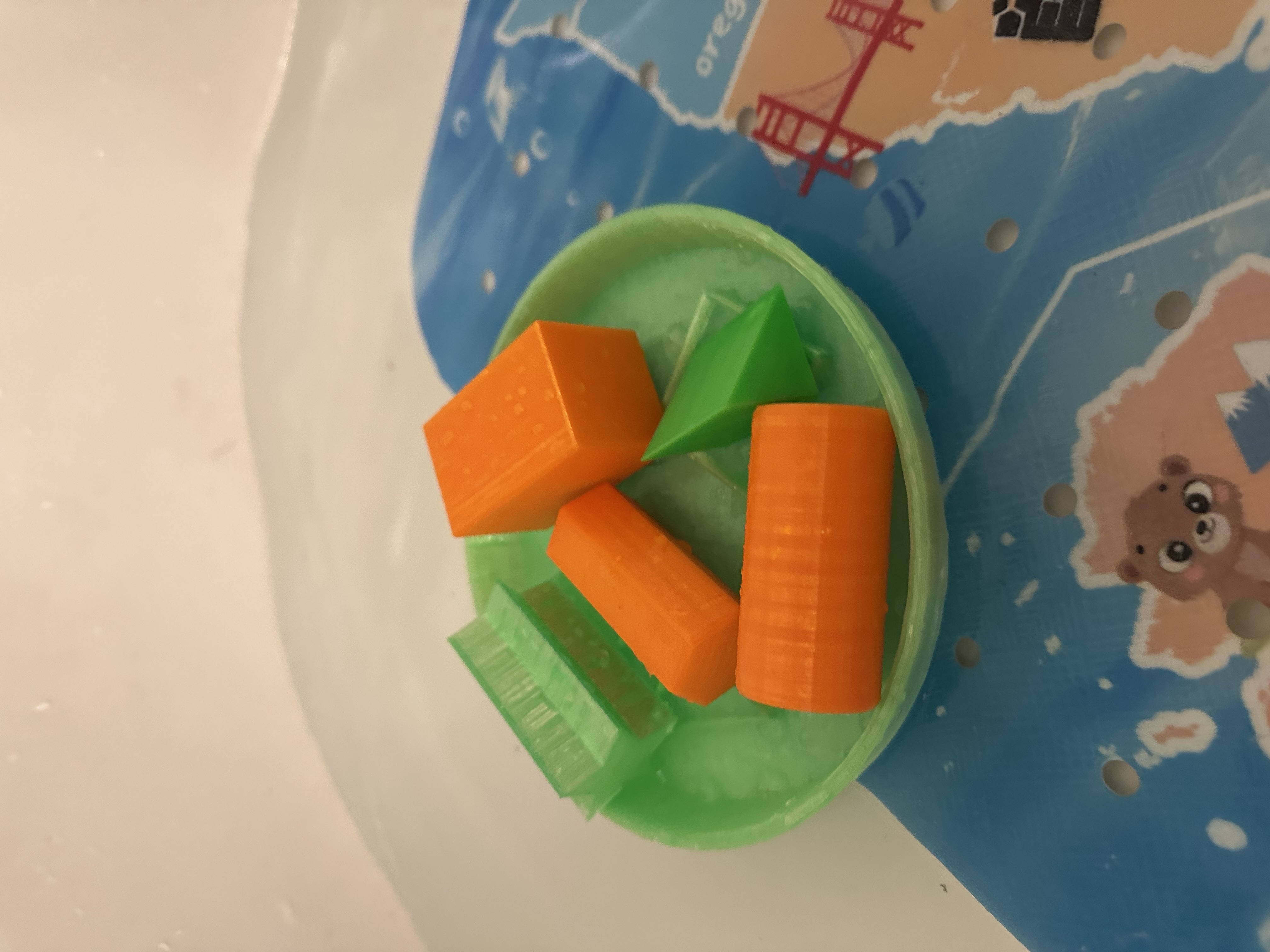 Miniatura 2 do modelo 3D Floating Bath Puzzle