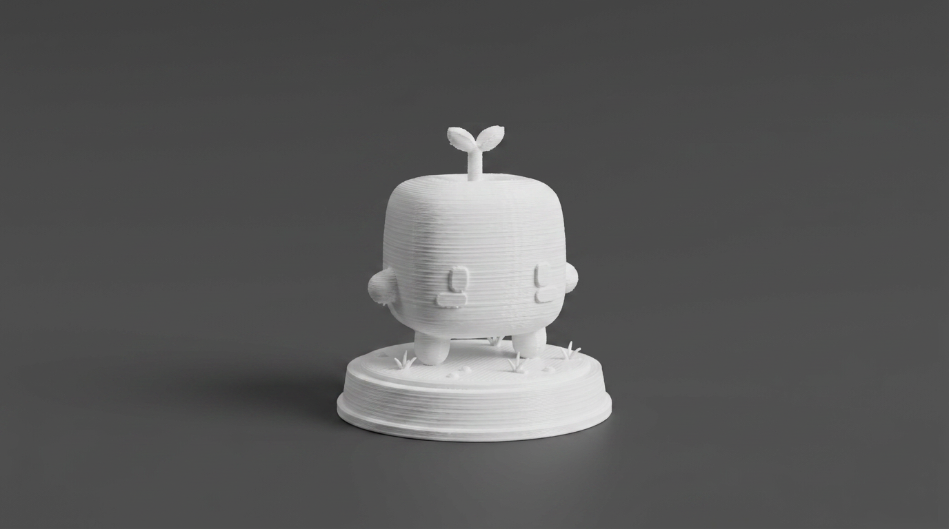 Junimo Stardew Valley 3D Model