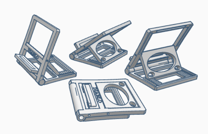 Miniatura 7 do modelo 3D E reader/Phone/Kindle/Kobo stand