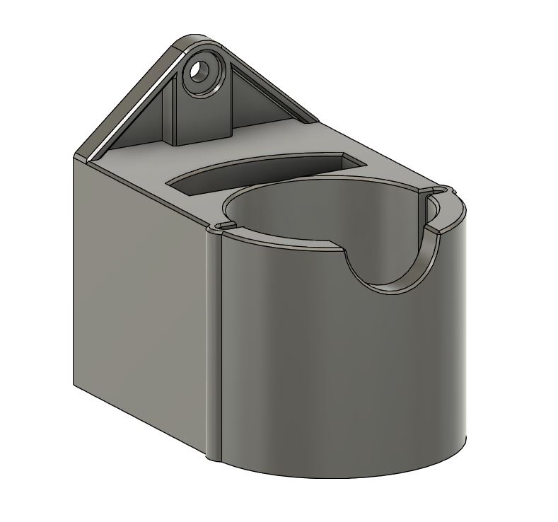 Dyson V8 compatible wall mount