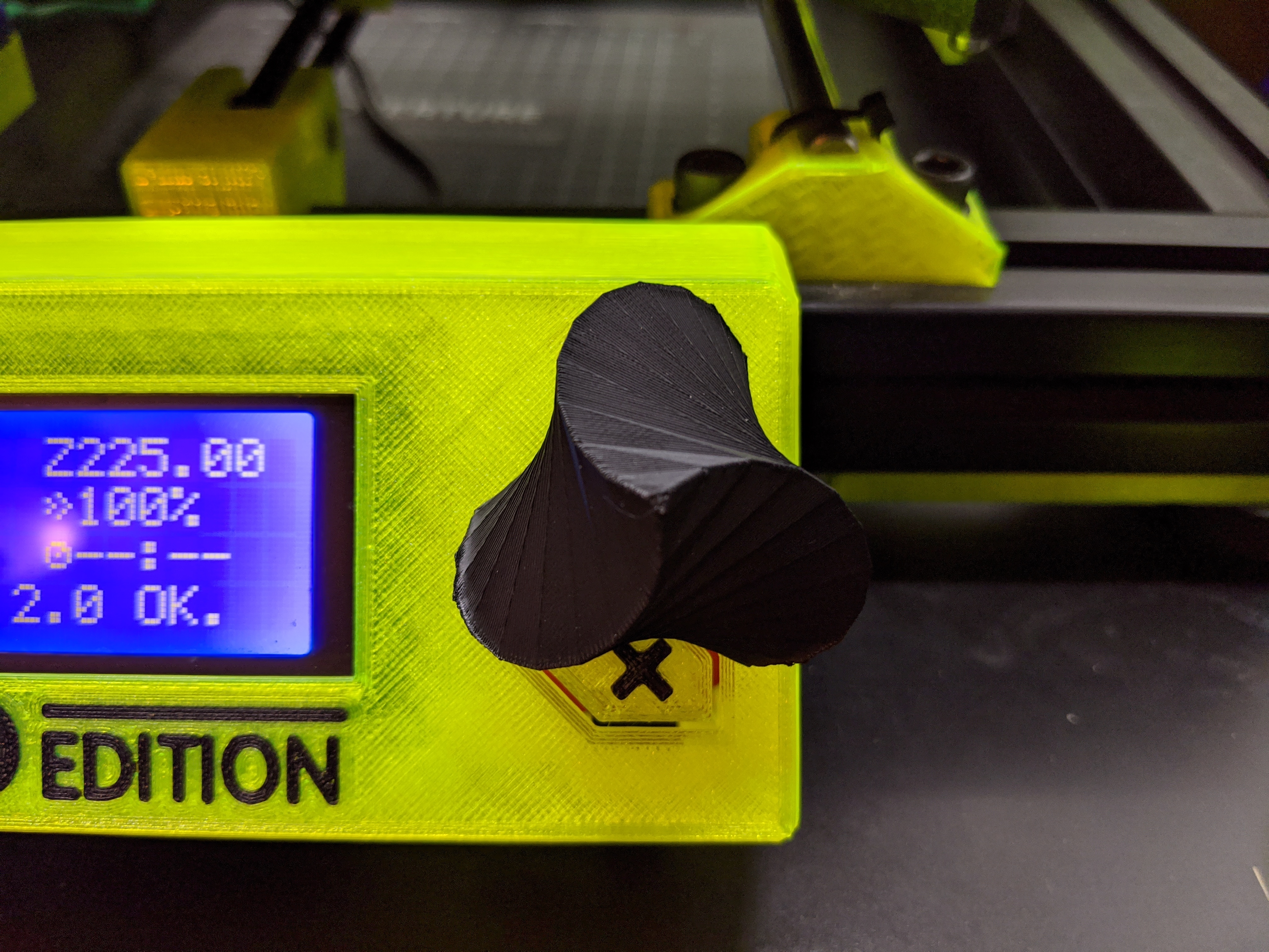 Miniatura 3 do modelo 3D Low-poly LCD (Potentiometer) Knob