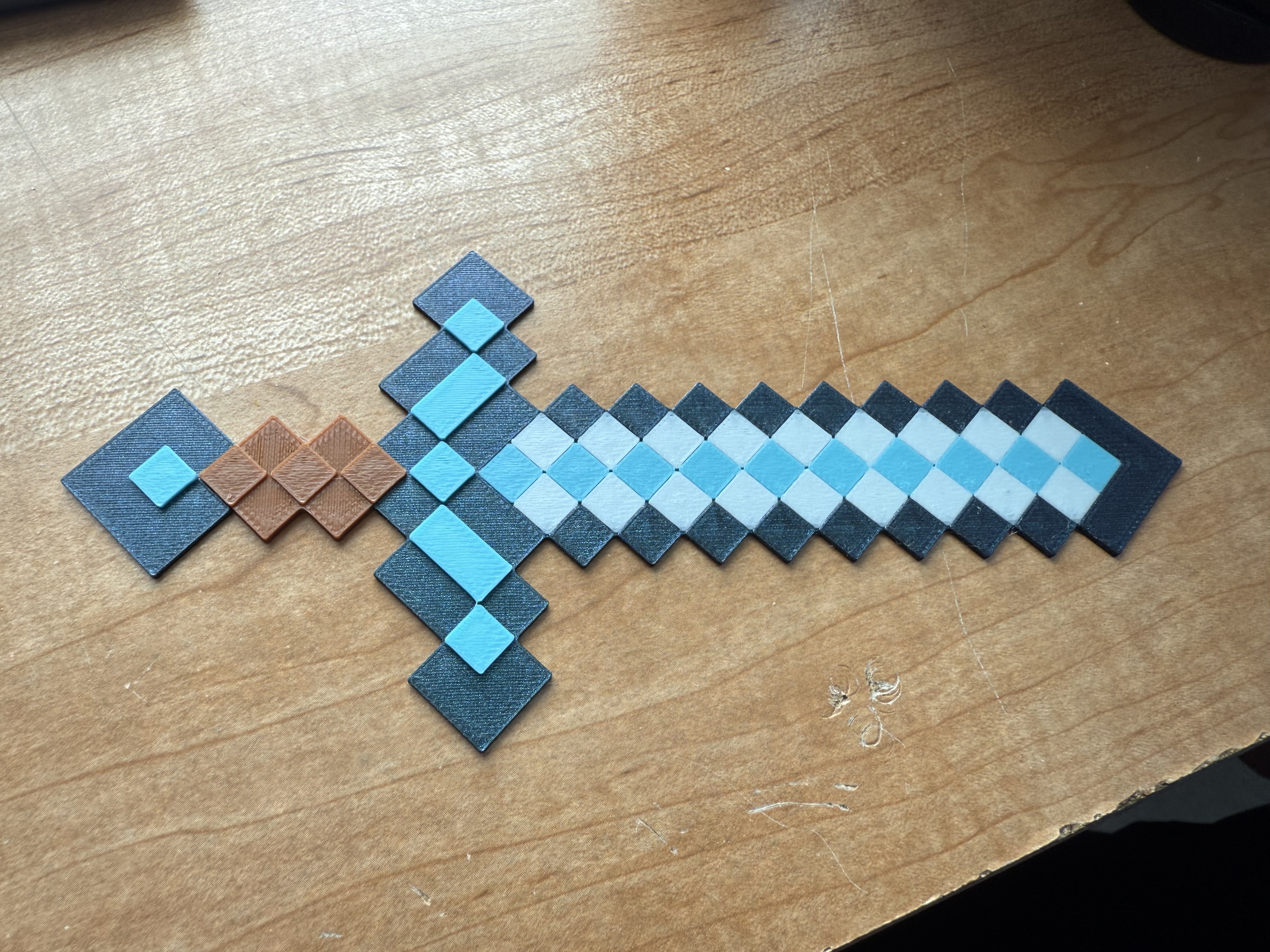 Minecraft Sword Bookmark