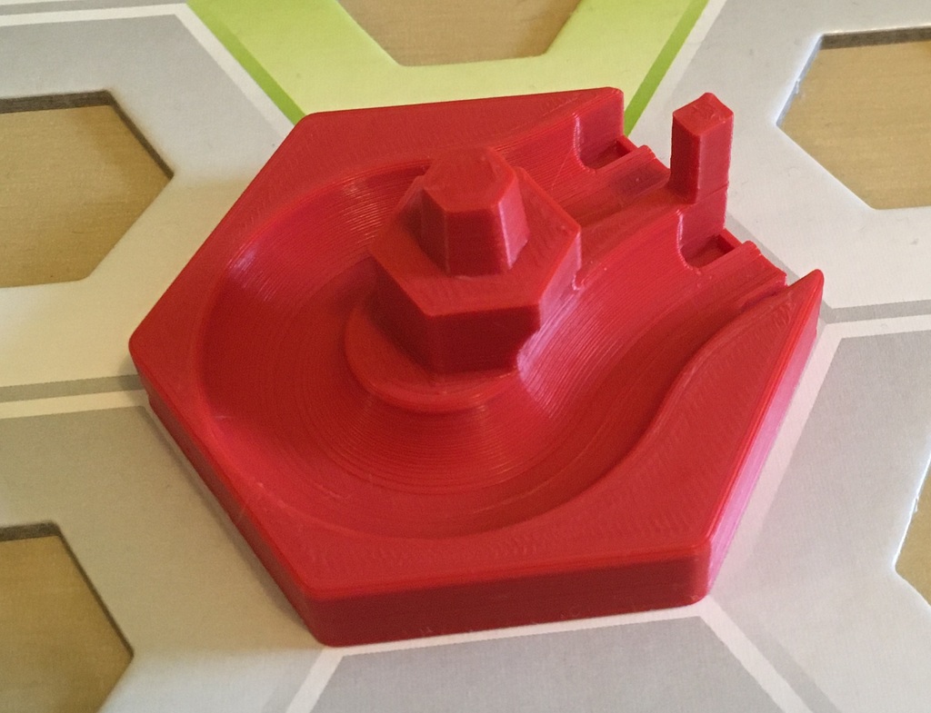 Miniatura 5 do modelo 3D ZigZag Loop for a marble run